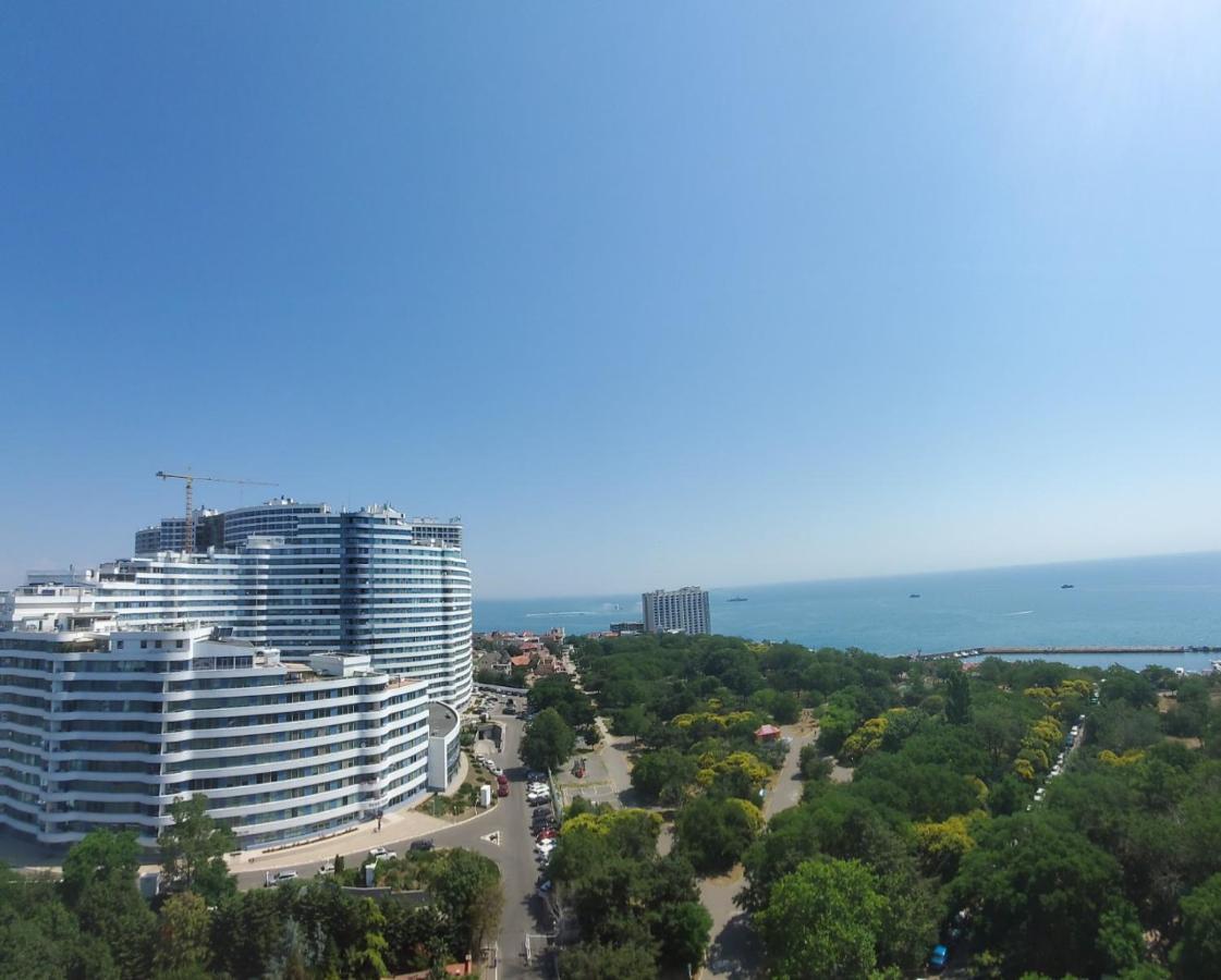 Aparts Panorama Sea Lägenhet Odessa Exteriör bild