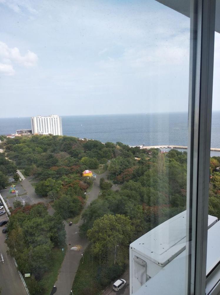 Aparts Panorama Sea Lägenhet Odessa Exteriör bild